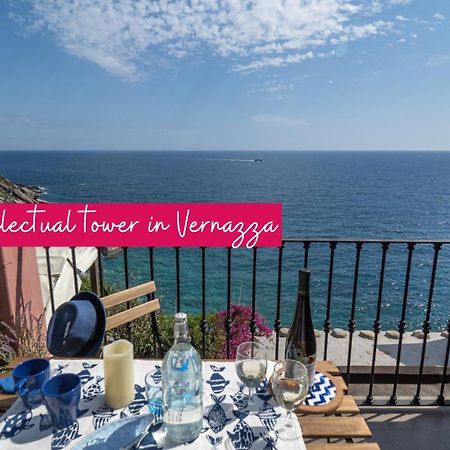 Refilea Sea View Tower Villa Вернацца Экстерьер фото