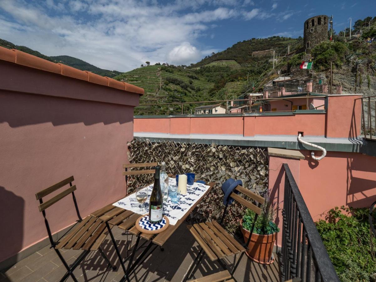 Refilea Sea View Tower Villa Вернацца Экстерьер фото